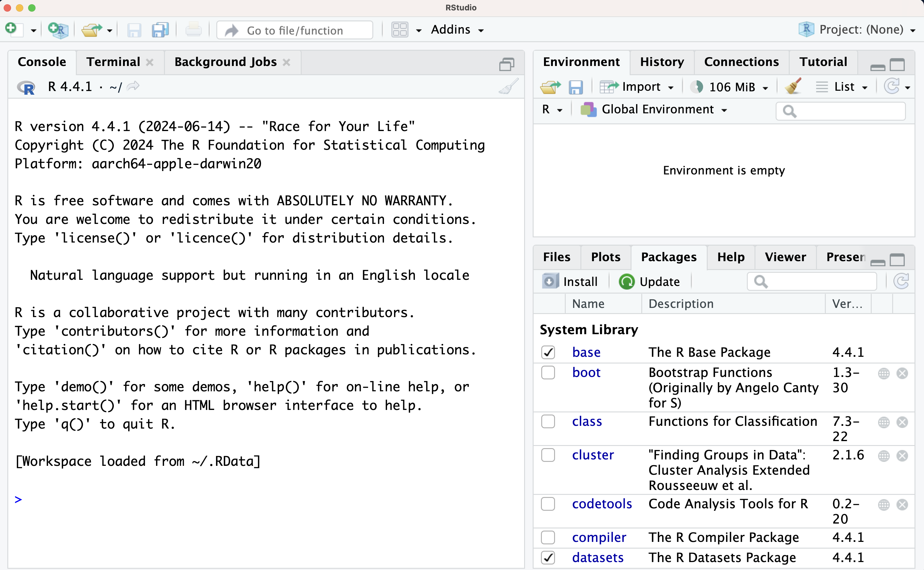 The RStudio IDE
